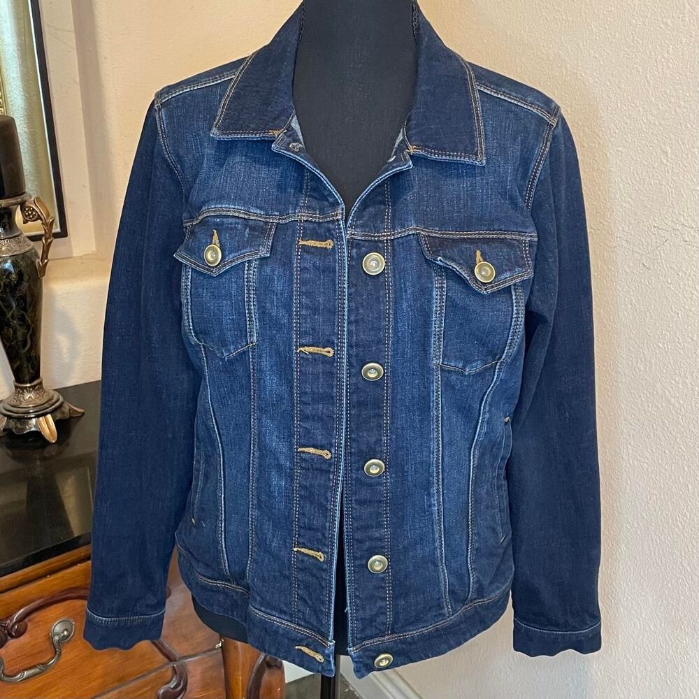 Rory Gilmore 2000s Classic Cabi Dark Wash Denim Jacket
